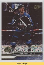 2023-24 Upper Deck Series 2 Speckled Rainbow Foil Jack Roslovic #301 READ 5dz