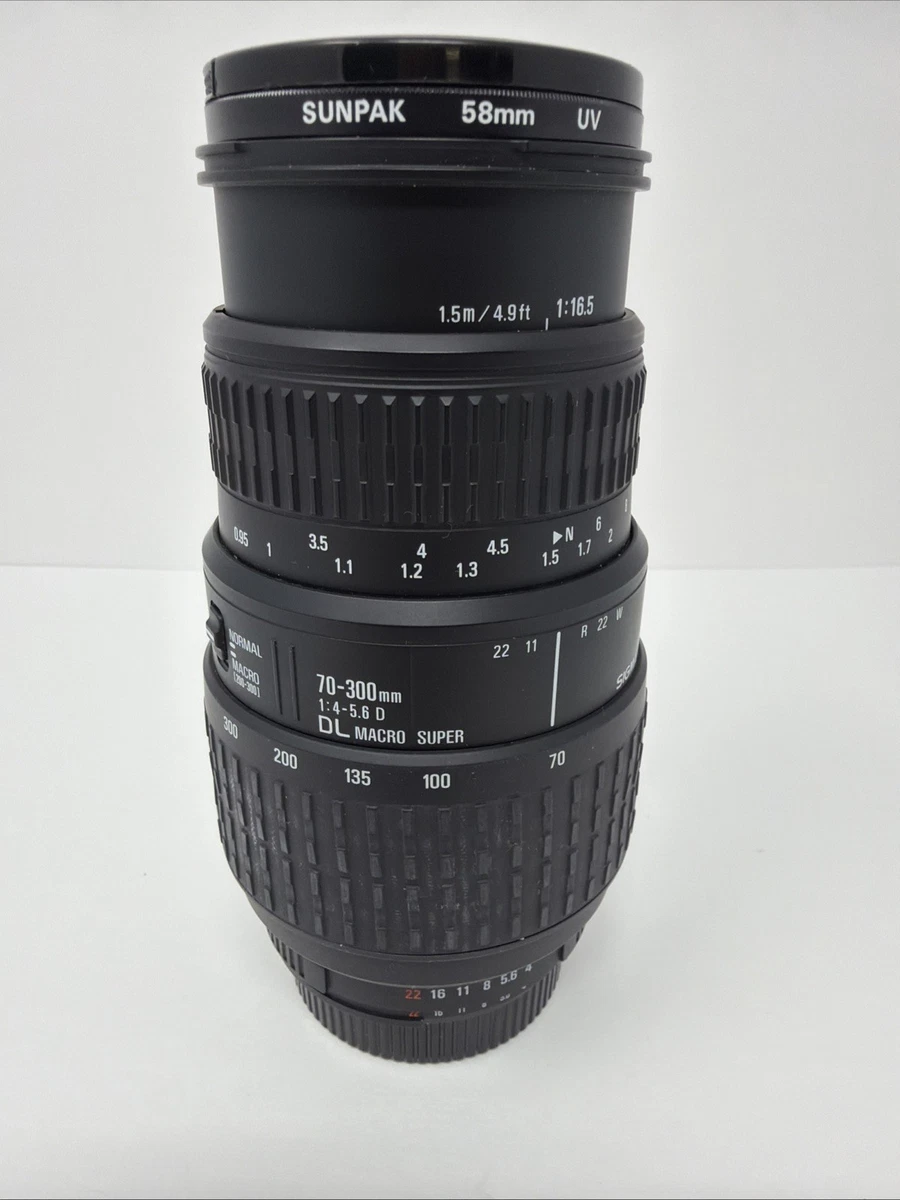 Sigma 70-300mm f/4-5.6 Camera Lenses for sale - eBay