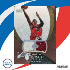 2007-08 Exquisite Collection Larry Hughes Dual Patch /50 #46 Chicago Bulls