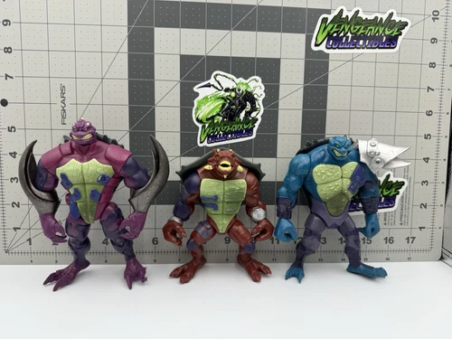 Teenage Mutant Ninja Turtles TMNT 2006 Fast Forward Lot of 3  Dark Leo Raph Don