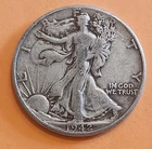 1942 P Walking Liberty Half Dollar 90% Silver