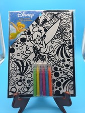 TINKERBELL DISNEY FELT ART MINI POSTER YOU COLOR IT