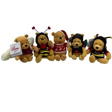 Disney Winnie the Pooh Plush Bumble Bee Bat Winter Sweater Dreams w/Wings Tags