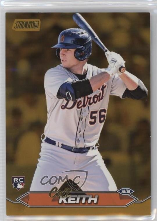 2024 Topps Stadium Club Gold Foil Colt Keith #36 Rookie RC 0y2q