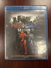 Red vs. Blue Season 11 (Blu-ray, 2013) Rooster Teeth Halo Machinima OOP