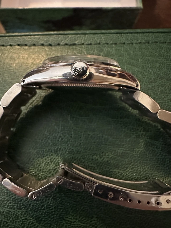 ROLEX 34MM Stainless Steel Air-King OYSTER 5500 with 1530 movement  Silver Dial - Image 4 of 4