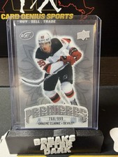 2024-25 Upper Deck ICE - Ice Premieres Graeme Clarke #768 /999 (RC)