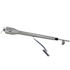 Flaming River FR20006CP Floor Shift Steering Column For Power Mopar Steering Box