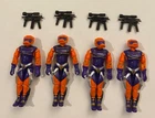 vintage GI G.I. Joe gijoe ANNIHILATOR lot x4 with guns only FREE SHIP