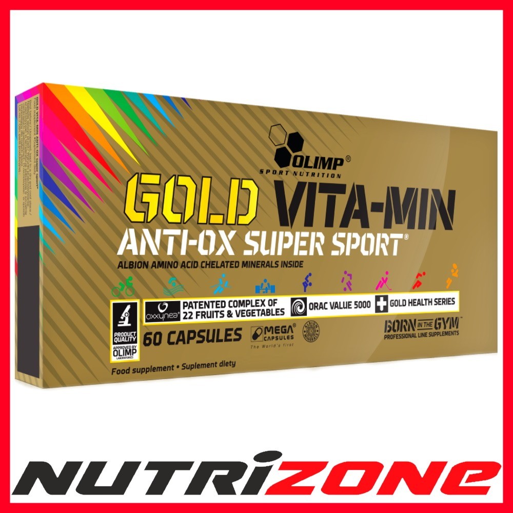 Olimp Nutrition Gold VITA-MIN anti-OX super sport - 60 caps