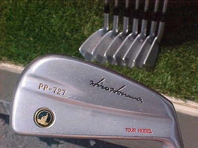 Hiro Honma PP-727 Tour Model RH Golf Clubs set Irons 3 - PW w R Flex & New Grips