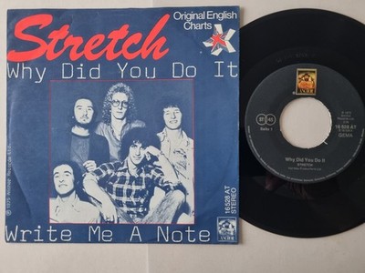 Stretch - Why Did You Do It 7'' Vinyl Germany
