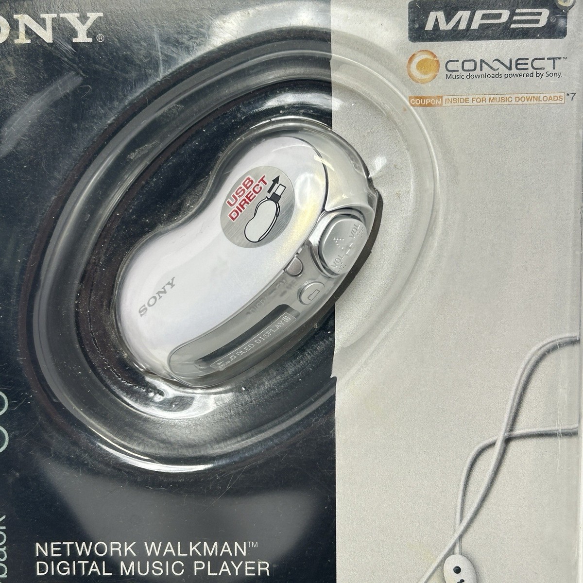 Sony Walkman Bean NW-E305 White ( 512 MB ) Digital Media Player