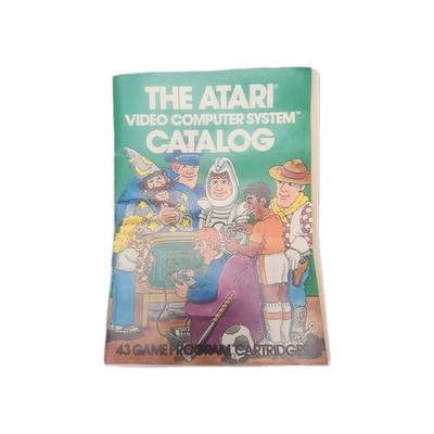 The Atari Video System Catalog Used 1981 CO16725 Rev. C