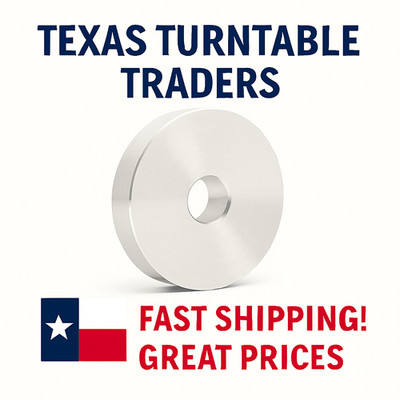 45 RPM RECORD ADAPTER Quality CNC Aluminum in 3 STYLES!!!  FREEBIE!!!