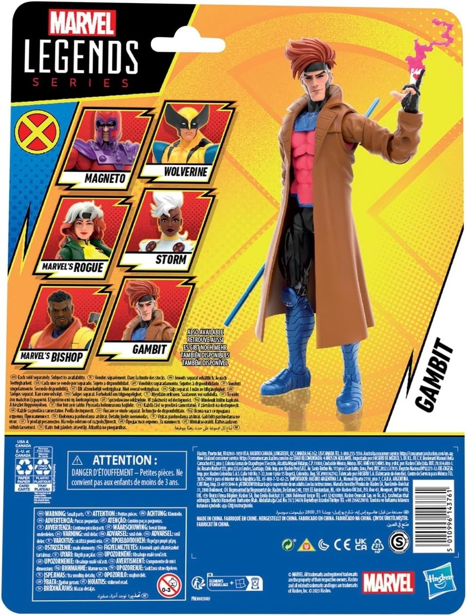 X-Men 97 Marvel Legends Gambit 6-inch Action Figure | eBay
