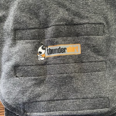 ThunderShirt Calming Vest for Dogs Size Large Solid Gray Classic