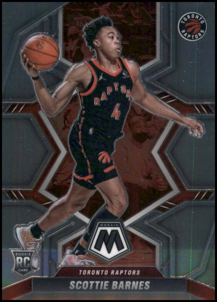2021-22 Panini Mosaic #207 Scottie Barnes