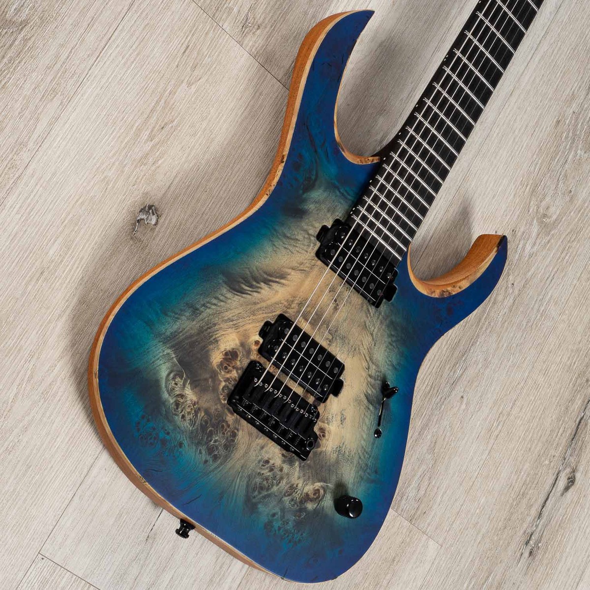 Mさん専用　mayones duvell elite 7 Mayones Duvell Elite 7 String Trans Graphite (2017) - Guitar