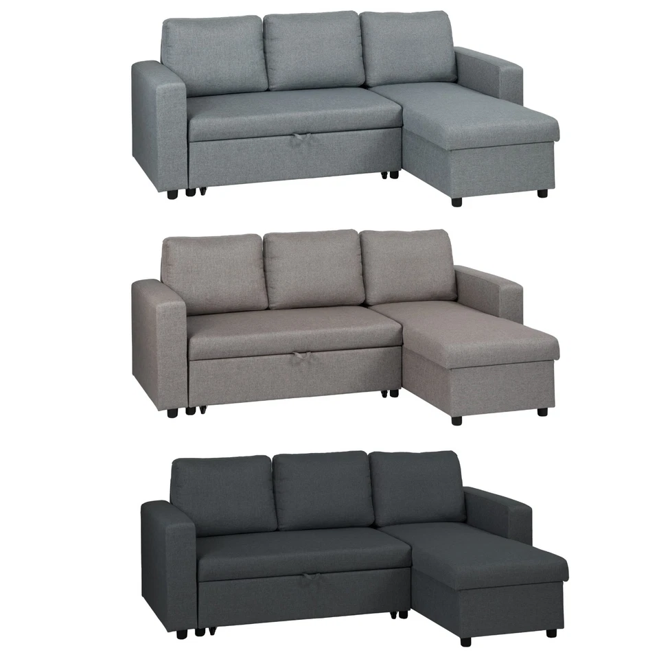 TOTÒ PICCINNI Divano 3 Posti Angolare NETTUNO In Tessuto