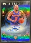 2025-26 Topps Midnight Jalen Brunson Sun Signatures Auto #MS-JB Knicks