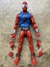 Figura de acción Marvel Legends Scarlet Spider Series Rhino BAF