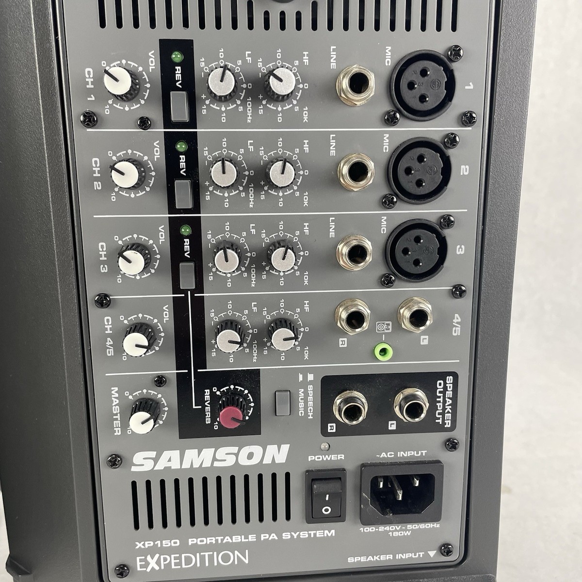 Samson Expedition XP150 Portable PA Speaker System w/ Built-in