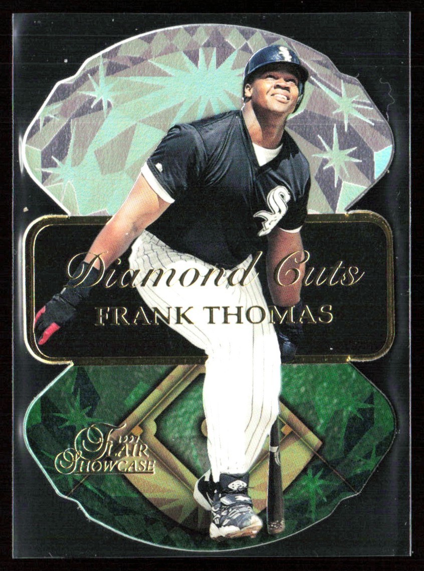 Frank Thomas 1997 Flair Showcase Diamond Cuts Die Cut #17 Chicago White Sox