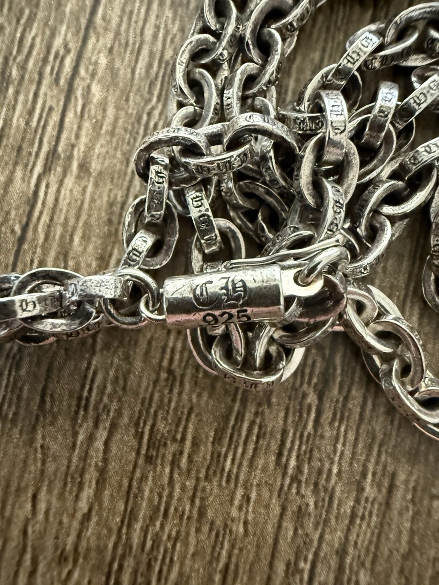 Chrome Hearts 24 Inch Paper Chain Necklace | eBay