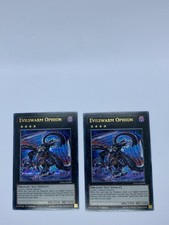 2 x Evilswarm Ophion Duelist Saga Ultra Rare DUSA-DE090