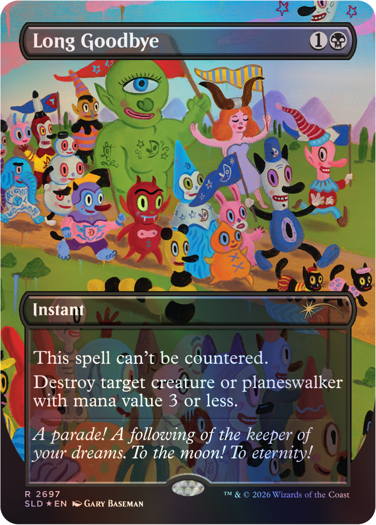MTG Toby’s Journey by Gary Baseman Foil Secret Lair x Toby's Journey by Gary Baseman Foil Edition | New