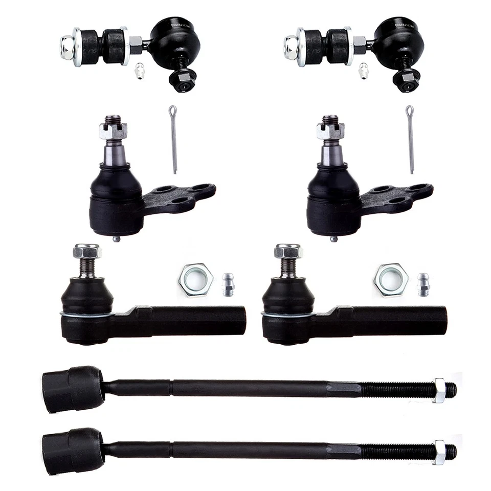 Front Lower Ball Joint Steering Sway Bar Tie Rod End For Nissan Quest 1995-2002 - Imagem 3 de 4