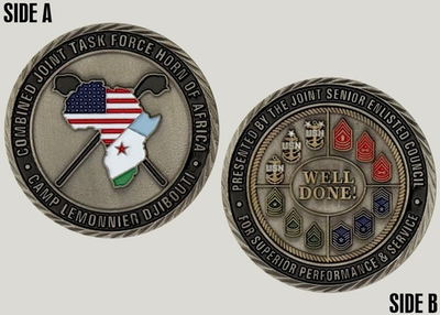 #ad Combined Joint Task Force Horn of Africa Challenge Coin 2#17 $35.99