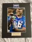 Lawrence Taylor Signed Autographed 5x7 Photo In a 8x10 Matt “ Giants” COA. HOF