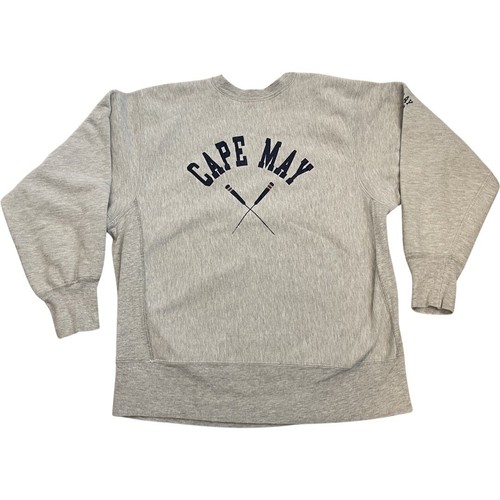Vintage 1980s Cape May, NJ Champion Reverse Weave Crewneck Sweatshirt