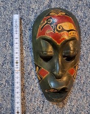 Schöne Maske aus Holz, ca. 20 cm