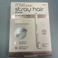 FLAWLESS STRAY HAIR REMOVER FINISHING TOUCH NO BATTERIES NEEDED