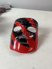 Kane Mask Plastic With Elastic Adult Size Wrestling Wrestler