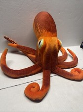 Realistic Ocean Octopus Plush Toy Lifelike Giant Octopus Orange 22  