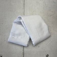 OVZME White 2 Panels Sheer Voile 42" X 144" Extra Long Window Curtains NEW