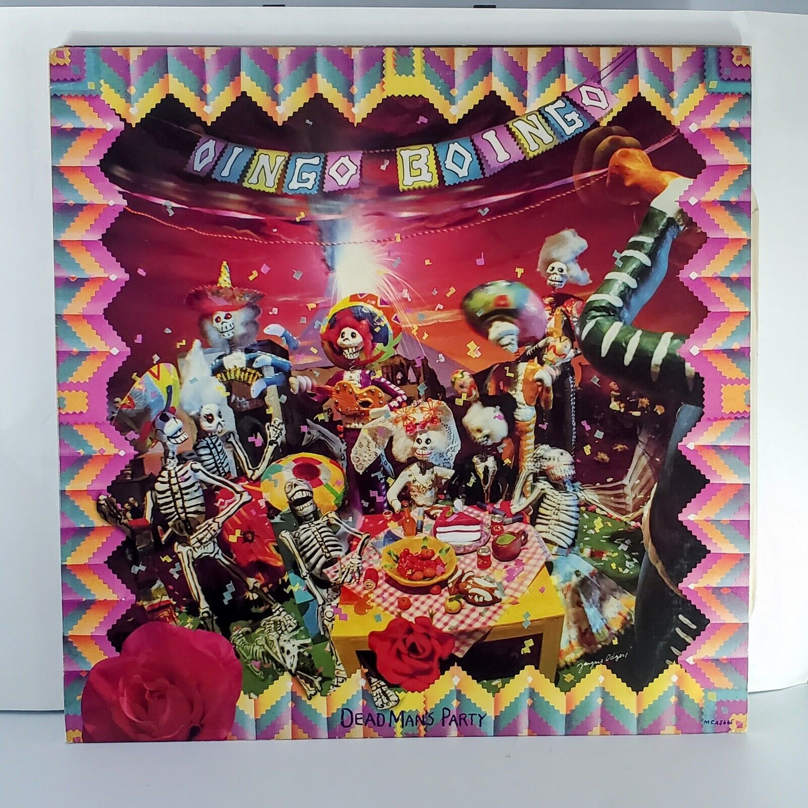 Oingo Boingo – Dead Man's Party LP - MCA Records – MCA 5665,