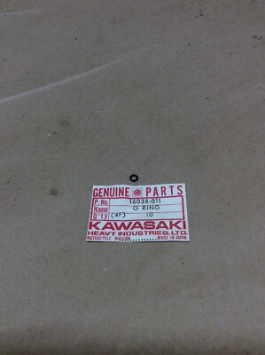 KAWASAKI KZ400 PILOT SCREW O RING OEM NOS 16038-011 | eBay