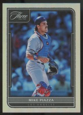 2022 Panini Three & Two Mike Piazza Silver Holo /15 #39