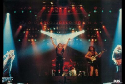 ACDC POSTER Live on Stage RARE HOT NEW AC/DC | eBay