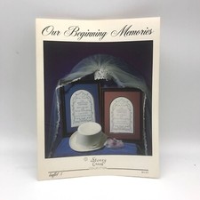 Vintage Cross Stitch Patterns, Our Beginning Memories, 1984 Stoney Creek Collect