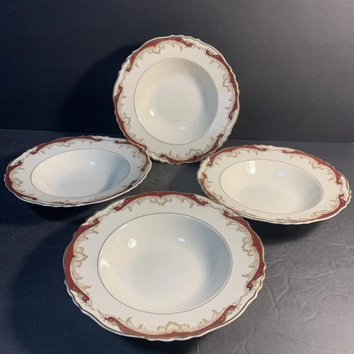Vintage  4  Syracuse China Federal Shape RADCLIFFE 8" Cereal Soup Salad Bowls