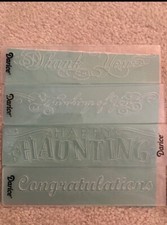 Assorted Darice Embossing Ribbon Folders