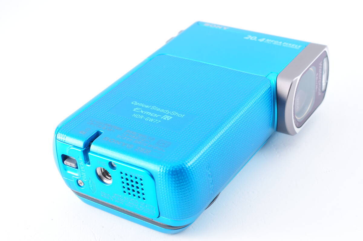 SONY HDR-GW77V ブルー ハンディカム SONY HDR-GW77V 価格比較