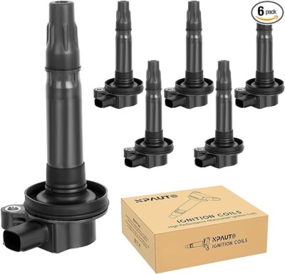 NPAUTO Ignition Coil Pack Replacement for 3.5 3.7 V6 Ford Edge Explorer F150 etc