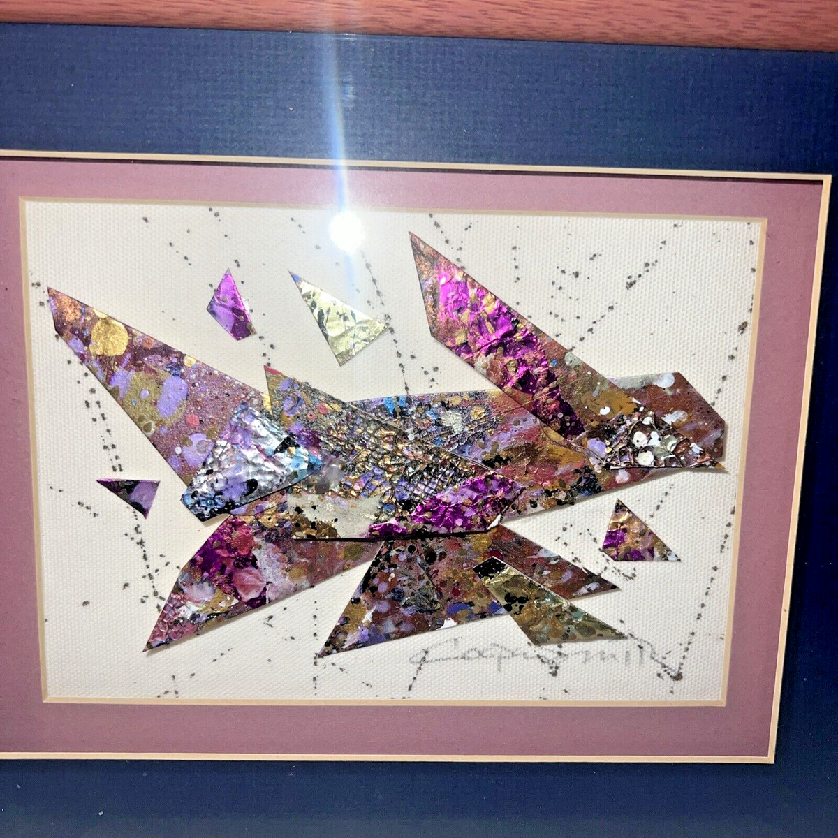 Justin Coopersmith original art mixed media construction metallic